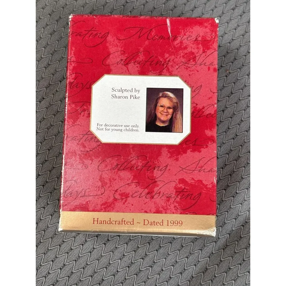 Hallmark Keepsake Ornament Panda Photo Holder Christmas 1999 Collectible